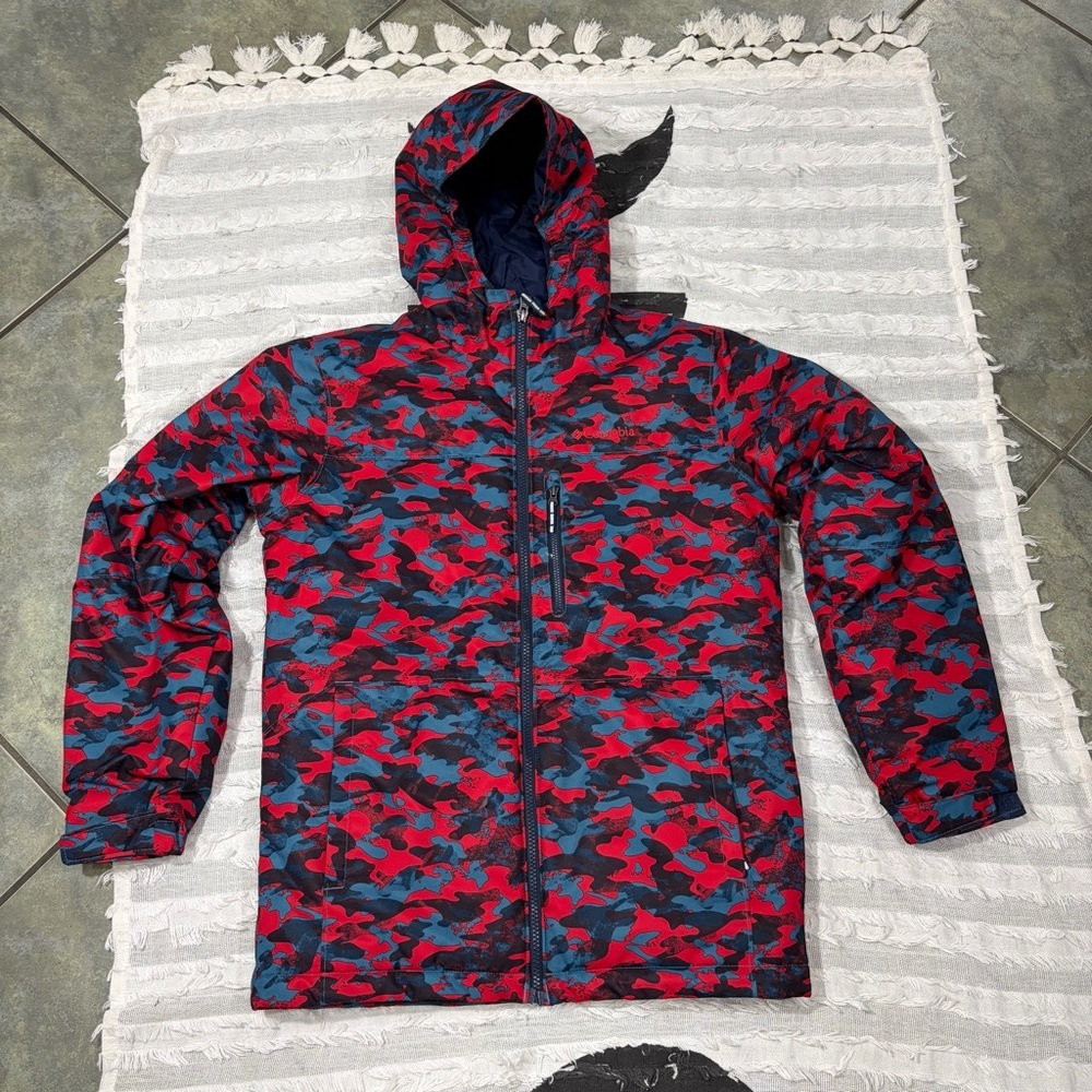 Columbia Omni Heat Womens Jacket Size L Puffer Outdoor Ski Travel Gorpcore